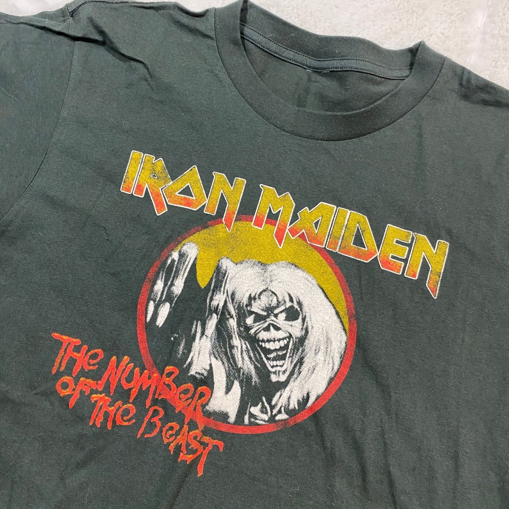 Iron Maiden Number of the Beast Graphic Print T-Shirt Small - Picture 2 of 6